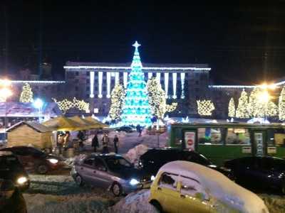 4 години до нового року, Площа "Героїв Майдану"